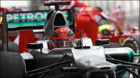 Michael Schumacher, Mercedes AMG W03