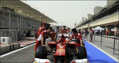 Ferrari crew (Photo: Ferrari S.p.A)