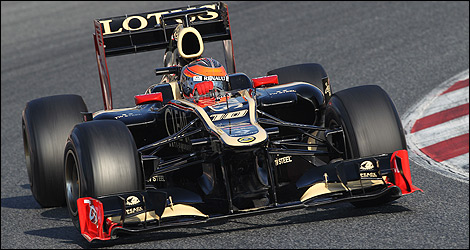 Lotus F1 Romain Grosjean E20