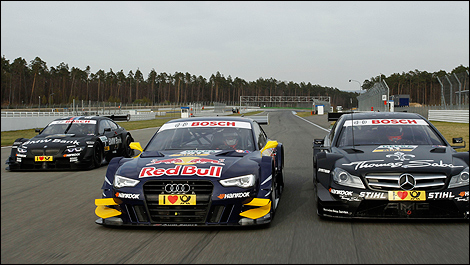 BMW M3 DTM, Audi A5 DTM AMG Mercedes C-Coupe