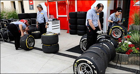 F1 Pirelli Ferrari