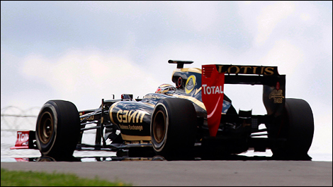 Lotus F1 E20 Romain Grosjean