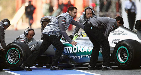 F1 Mercedes AMG
