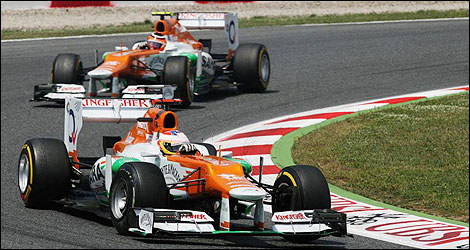 F1 Sahara Force India Nico Hulkenberg Paul di Resta