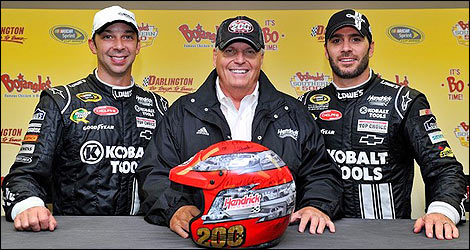 NASCAR Jimmie Johnson Chad Knaus Rick Hendrick