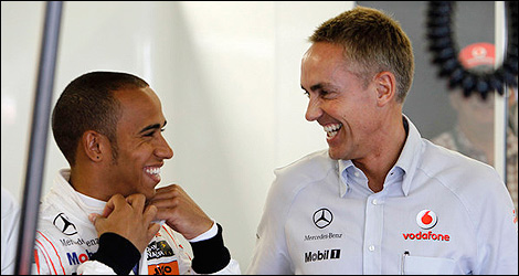 F1 McLaren Lewis Hamilton Martin Whitmarsh