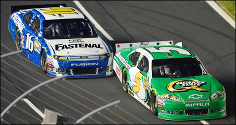 NASCAR Kasey Kahne Greg Biffle