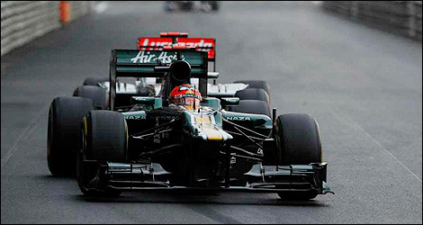 Caterham F1 Heikki Kovalainen Jenson Button