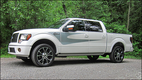 2012 Ford F-150 Harley-Davidson side view
