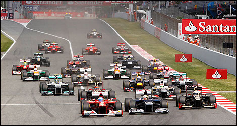 F1 circuit de Catalunya