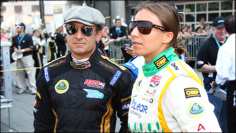 IndyCar Jean Alesi Simona de Silvestro