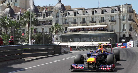 F1 Red Bull Mark Webber Monaco