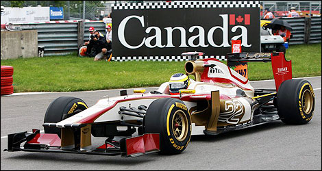 HRT F1 Pedro de la Rosa