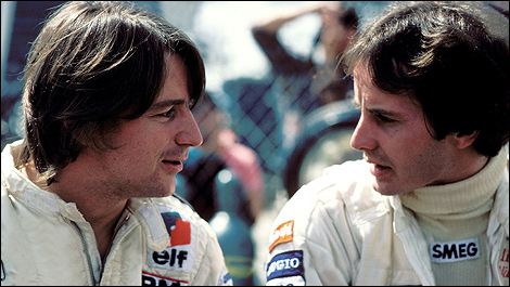Ren&eacute; Arnoux Gilles Villeneuve