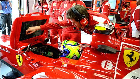 Felipe Massa Ferrari Canada 2012