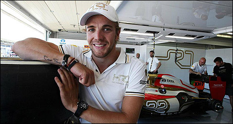 Dani Clos F1 HRT