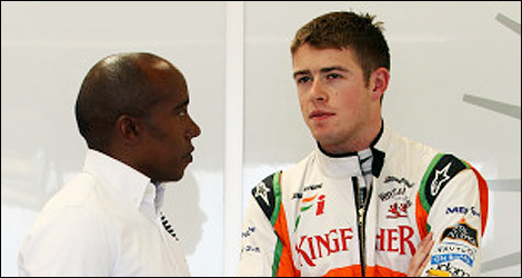 F1 Anthony Hamilton Paul di Resta