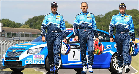 WTCC Chevrolet Yvan Muller Alain Menu Rob Hoff