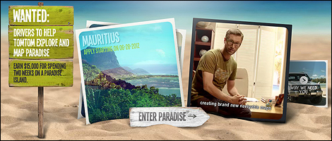 Enjoy the tropical islands courtesy of TomTom