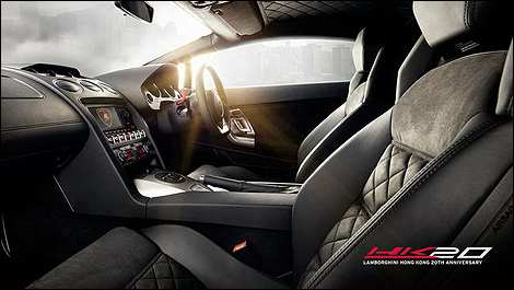 Lamborghini LP550-2 HK20 Edition interior