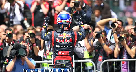 F1 Red Bull Mark Webber