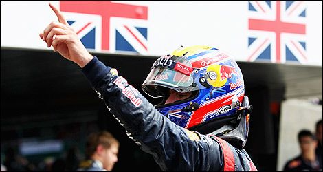 F1 Red Bull Mark Webber