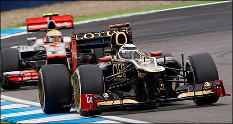 F1 Lotus Kimi Raikkonen E20
