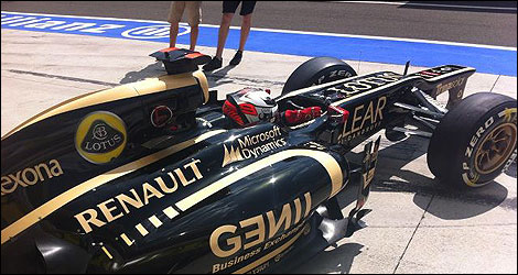 F1 Lotus Kimi Raikkonen
