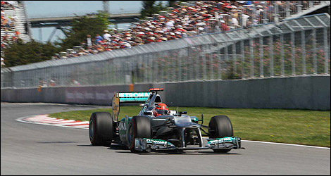 F1 Michael Schumacher Mercedes AMG