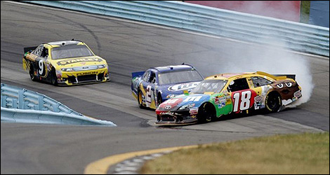 NASCAR Kyle Busch Marcos Ambrose Brad Keselowski