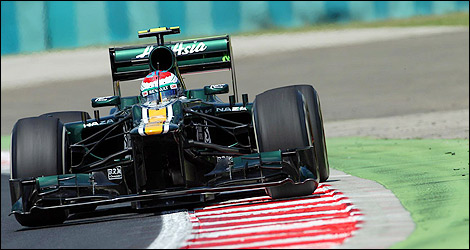 F1 Caterham CT01 Vitaly Petrov