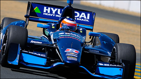 Rubens Barrichello, Sonoma, IndyCar