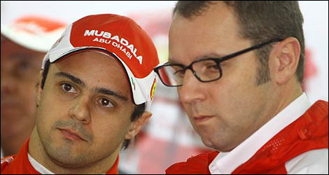 F1 Felipe Massa Ferrari Stefano Domenicali