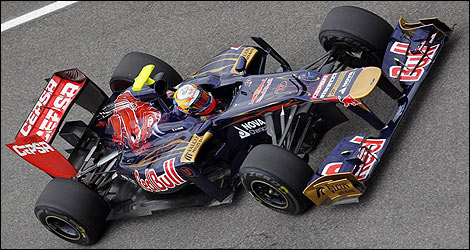 F1 Toro Rosso STR7 Jean-Eric Vergne