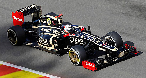 F1 Lotus Kimi Raikkonen
