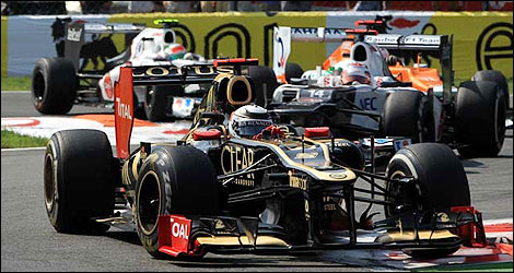 F1 Lotus Kimi Raikkonen