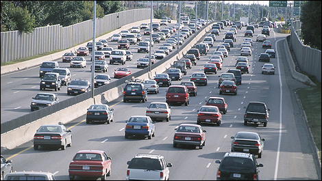 Garder la droite dans le traffic