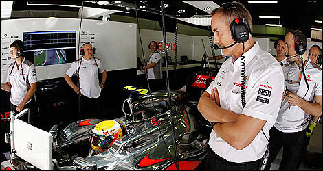 F1 McLaren Martin Whitmarsh