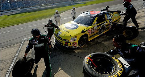 NASCAR pitstop