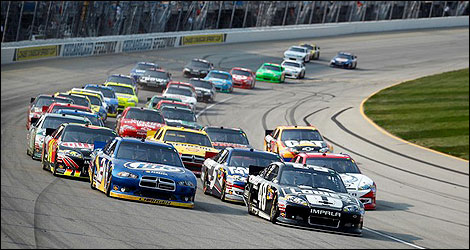 NASCAR Jimmie Johnson Brad Keselowski