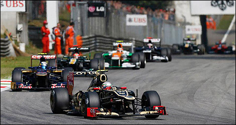 F1 Lotus Jerome d'Ambrosio Monza