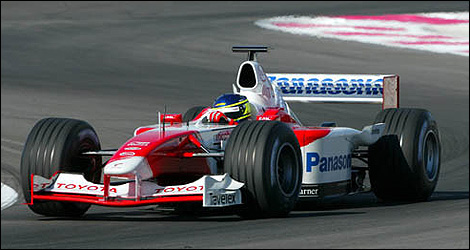Toyota F1 Cristiano da Matta