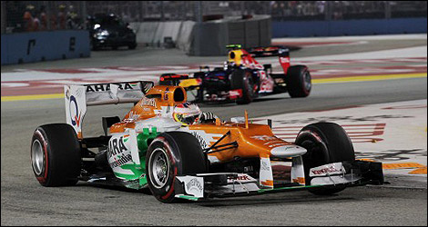 Paul di Resta F1 Sahara Force India