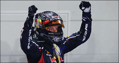 F1 Sebastian Vettel Red Bull Singapore