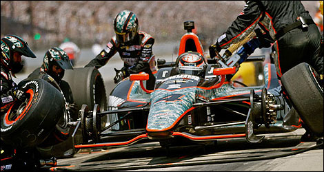 IndyCar pitstop