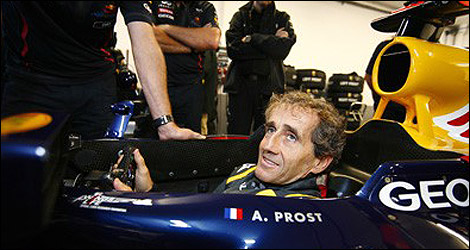 F1 Red Bull RB6 Paul Ricard Alain Prost