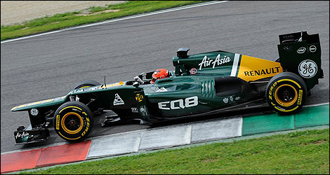 F1 Caterham Heikki Kovalainen