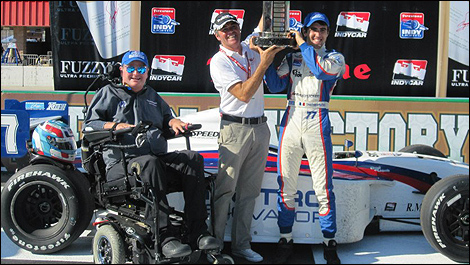 Tristan Vautier Indy Lights 2012