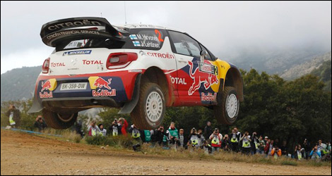 WRC Mikko Hirvonen Citroen