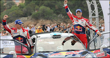 WRC Mikko Hirvonen Citroen